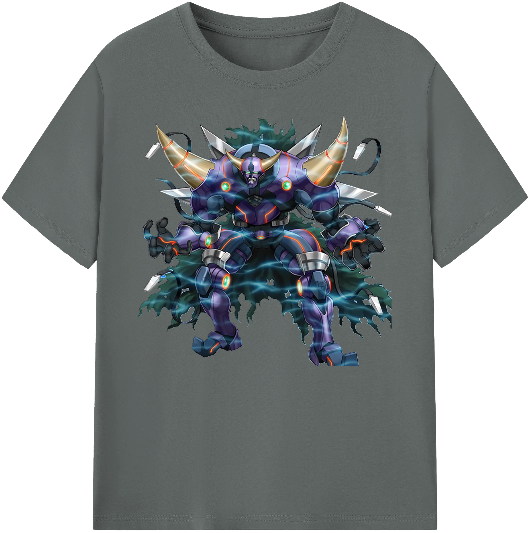（画像用） 遊☆戯☆王 Yu-Gi-Oh! 綿100％ メンズ半袖Tシャツ｜肌触りやわらか＆通気性